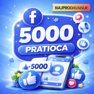 5000 Facebook pratilaca za stranicu