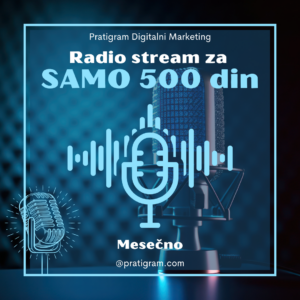 Profesionalne streaming usluge za internet radio